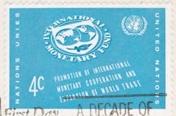 Eine IMF-Briefmarke aus dem Jahr 1961