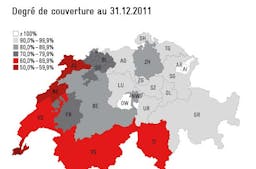 Avenir Suisse Schweiz Karte Grafik