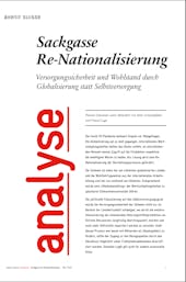 Sackgasse Re-Nationalisierung