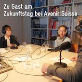 Zwei Kinder im Podcast von Avenir Suisse am Zukunftstag