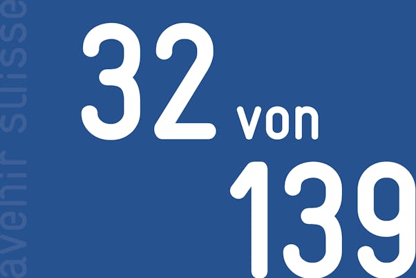 Zahl der Woche: 32 von 139 (Ländern)