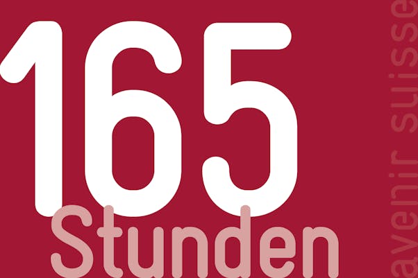 165 Stunden