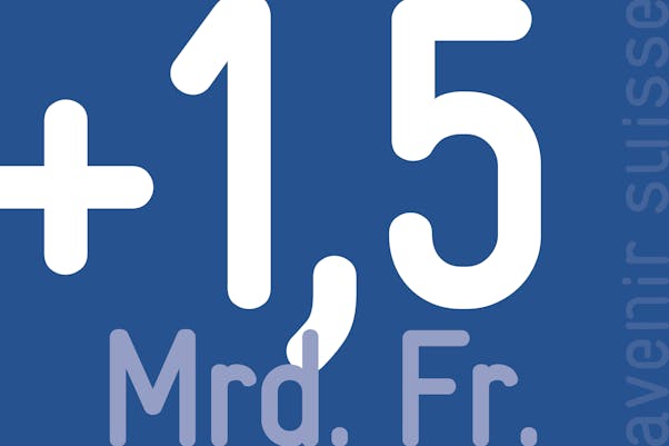 + 1,5 Mrd. Fr.